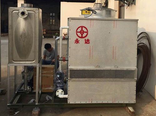 閉式冷卻塔不同部位出現(xiàn)漏水的解決措施